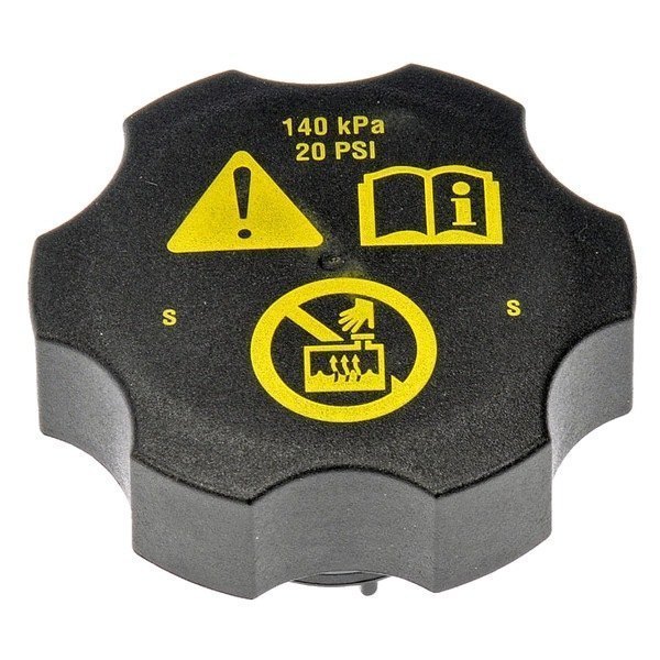 Dorman® 54218CD Black Engine Coolant Recovery Tank Cap