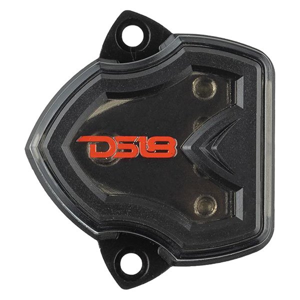 DS18® DB1448 Nickel Plated 4Position Power & Ground Distribution Block (1 x 4 AWG In, 4 x 8