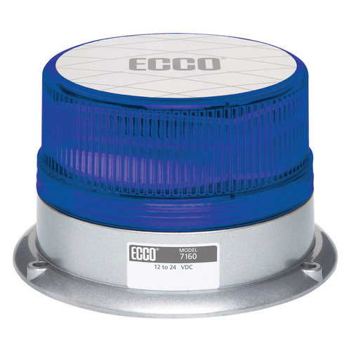 ECCO® 7160B Reflex™ 3Bolt Mount Blue LED Beacon Light