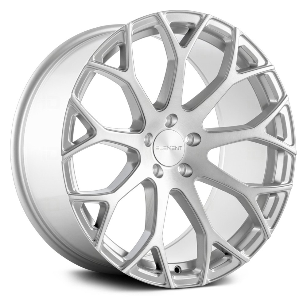 ELEMENT® EL99 Wheels Brushed Silver Rims EL99221055114+40BR/SILVER