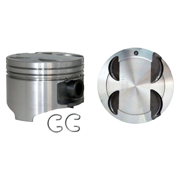P4703(4).50 Flat Top Engine Piston Set