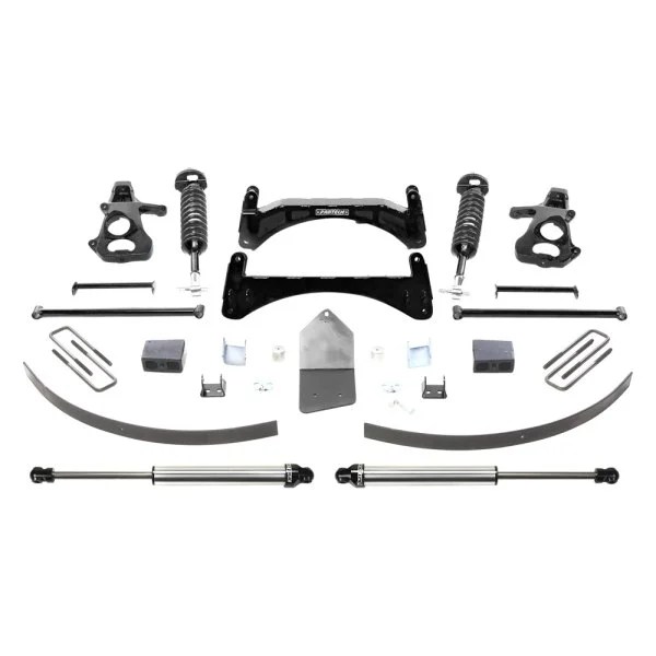 Fabtech® K1028DL 6" x 6" Performance Front and Rear Suspension Lift Kit