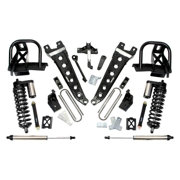 Fabtech® K20301DL 6" x 6" Radius Arm Front and Rear Suspension Lift Kit