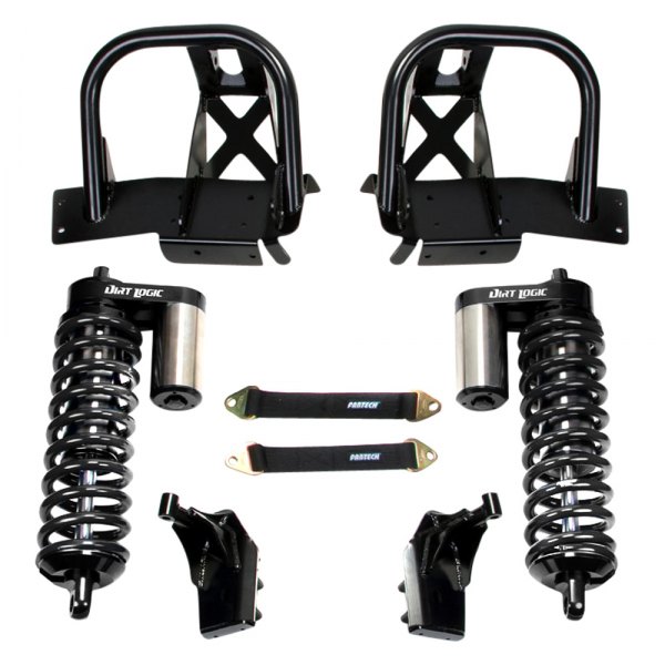 Fabtech® K2078DL - 6" Dirt Logic 4.0 Front Lift Coilover Kit