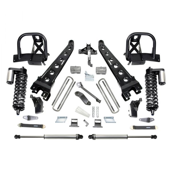 Fabtech® K2158DL 6" x 6" Radius Arm Front and Rear Suspension Lift Kit
