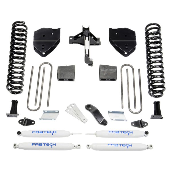 Fabtech® K2217 - 6" x 6" Basic Front and Rear Suspension Lift Kit