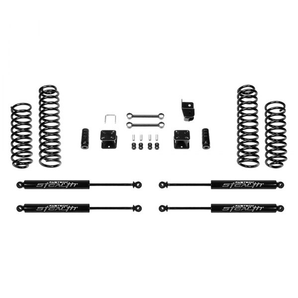 Fabtech® K4048M 3" x 3" Sport Front and Rear Suspension Lift Kit