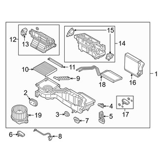 2021 Ford Ranger OEM A/C & Heating Parts - Systems | CARiD