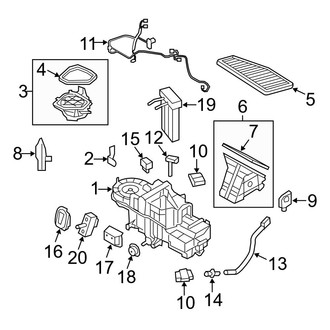 2012 Ford Escape Air Conditioning & Heating Parts — CARiD.com