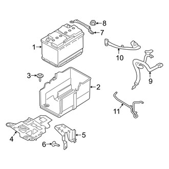 2022 Ford Escape Batteries - AGM, Hybrid | CARiD