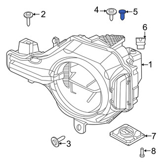 Ford Bronco OEM Headlight Components | CARiD