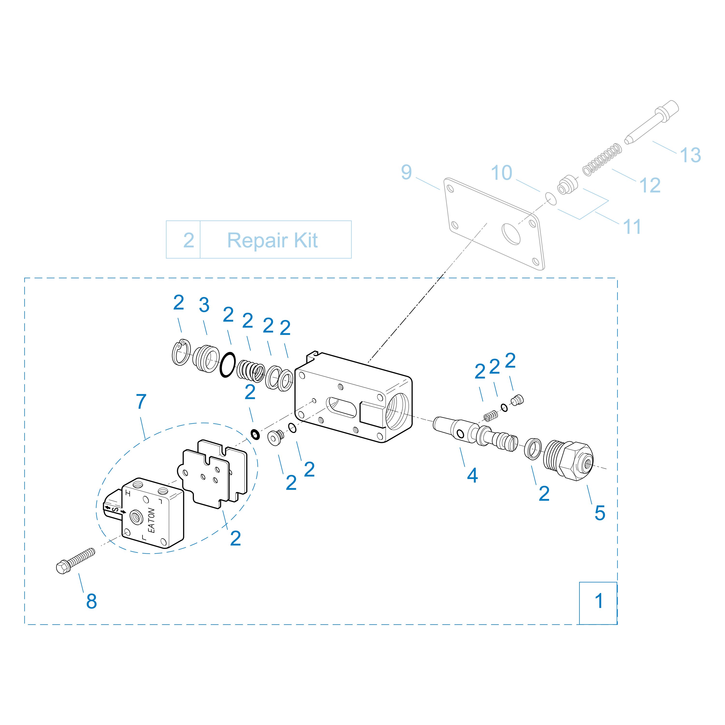 Fuller® A5000 - Manual Transmission Slave Air Valve