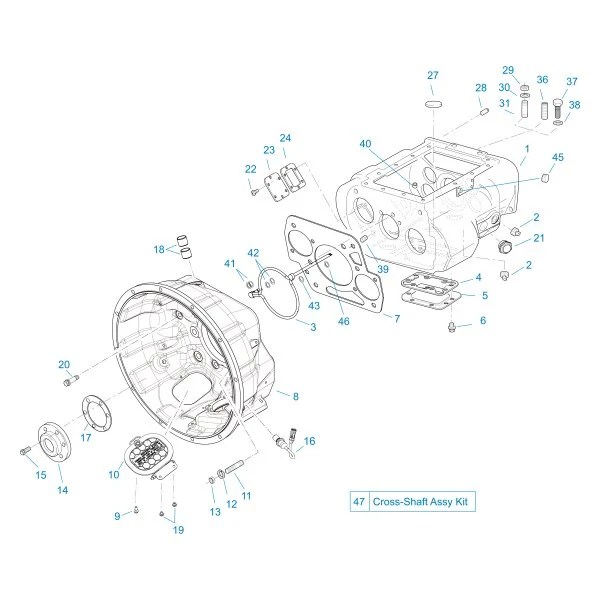 Fuller® K4036 Manual Transmission Cross Shaft Kit