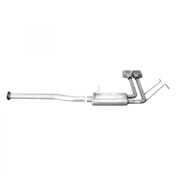 Gibson® 5629 Super Truck™ Aluminized Steel CatBack Exhaust System