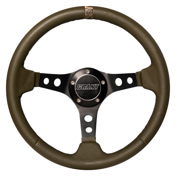 Grant® 1205 3Spoke Military Green Steering Wheel with Camo Center Marker