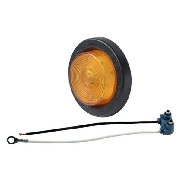 Grote® 45063 2" Yellow Round Clearance Marker Light