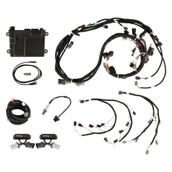 Holley® 550628 Uscar Injector Harness with Bosch Oxygen Sensor