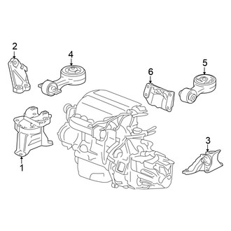2015 Honda Civic Si OEM Engine Parts - Rebuild Kits | CARiD