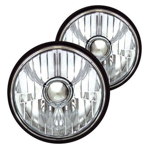 IPCW® Jaguar XJType 1989 5 3/4" Round Chrome Euro Headlight