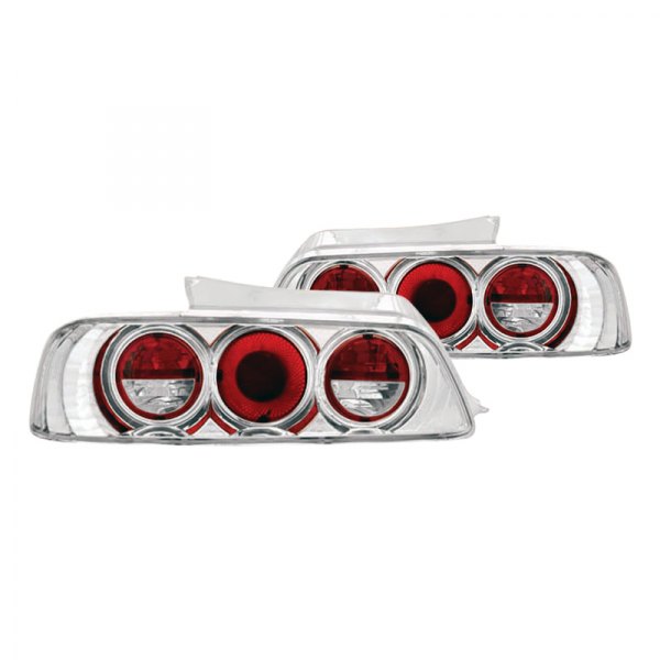 IPCW® CWT739C2 Chrome/Red Euro Tail Lights