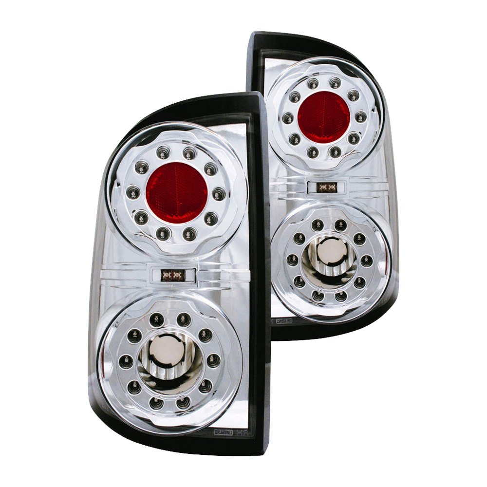 IPCW® Dodge Dakota 2006 Chrome/Red LED Tail Lights