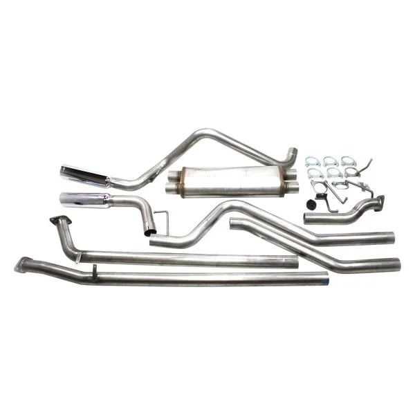 JBA® 409004 Stainless Steel CatBack Exhaust System with Split Rear Exit