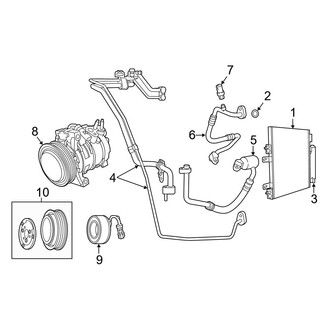 2010 Jeep Compass OEM A/C & Heating Parts - Systems | CARiD