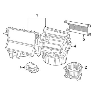 2010 Jeep Compass OEM A/C & Heating Parts - Systems | CARiD
