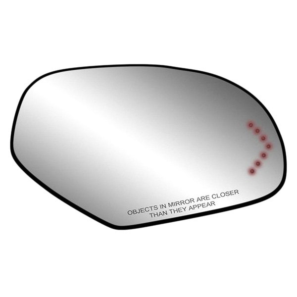 K Source® 40204 Passenger Side Power Mirror Glass (Heated)
