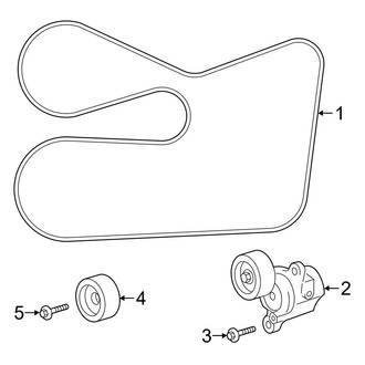 2021 Lexus ES350 Auxiliary Drive Belts & Serpentine Belts | CARiD