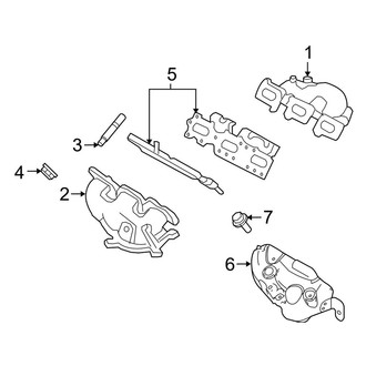 2007 Lincoln MKZ OEM Exhaust Parts | Systems, Tips — CARiD.com