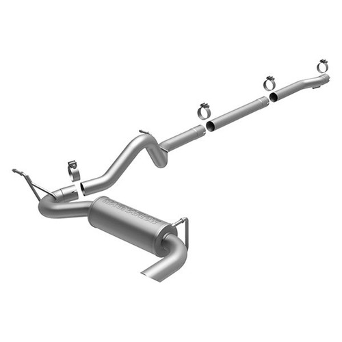 MagnaFlow® Jeep Wrangler without Plastic Rear Fascia 2008 Competition
