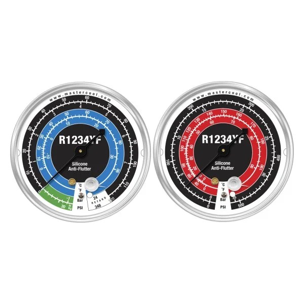 Mastercool® 86350 31/8" R134a Low Side Refrigerant Gauge Scale