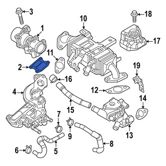 Mazda CX-9 EGR Valves & Parts - Sensors, Gaskets | CARiD