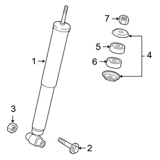 2008 Mazda CX-9 OEM Suspension Parts - Shocks, Struts | CARiD