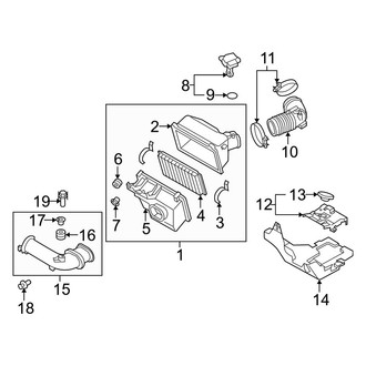 2007 Mazda Miata MX-5 OEM Air Intake Parts - Filters | CARiD