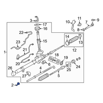 Mazda CX-5 Rack & Pinion Steering Systems, Parts — CARiD.com