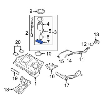 Mazda Miata MX-5 OEM Fuel System Parts - Pumps, Lines | CARiD