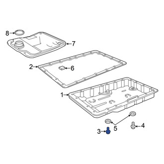 Mazda Miata MX-5 Transmission Pans, Drain Plugs, Filler Caps