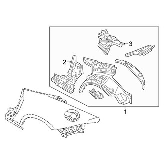 2024 Mazda Miata MX-5 OEM Quarter Panels & Parts — CARiD.com