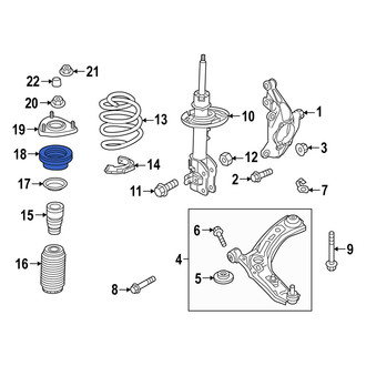 Mazda CX-30 OEM Suspension Parts - Shocks, Struts | CARiD