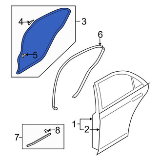 Mazda 6 Door Seals & Weatherstripping – CARiD.com