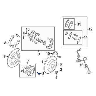 Mazda MX-30 OEM Brake Parts | Pads, Bleeders, Rotors — CARiD.com