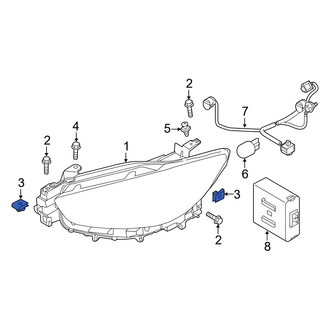 Mazda CX-9 OEM Headlights | Projector, LED, HID, Halo — CARiD.com