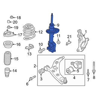 Mazda CX-5 OEM Suspension Parts - Shocks, Struts | CARiD
