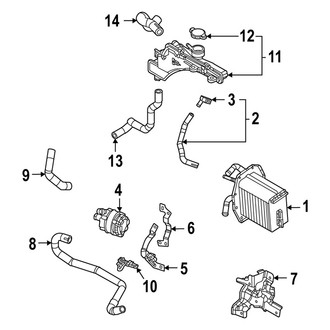 2025 Mazda CX-30 Intercooler Hoses & Pipes - Clamps, Kits | CARiD