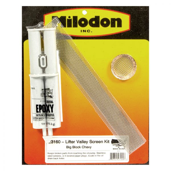 Milodon® 23160 Lifter Valley Screen Kit