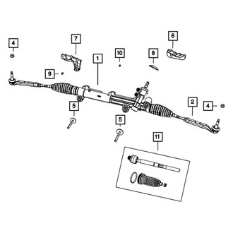 Dodge Charger Rack & Pinion Steering Systems, Parts — CARiD.com