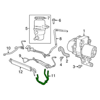 Jeep Power Steering Cooling - Coolers, Lines & Brackets | CARiD