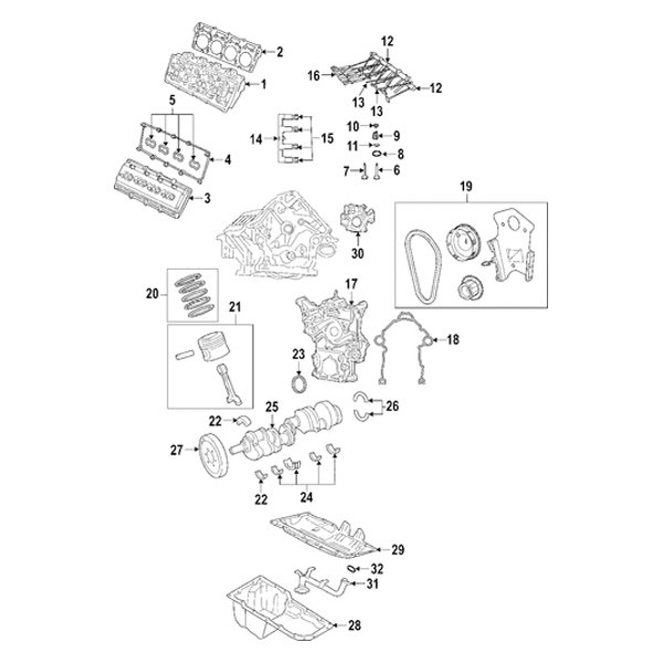 5.7 Hemi Engine Parts Diagram : How Hemi Engines Work Howstuffworks